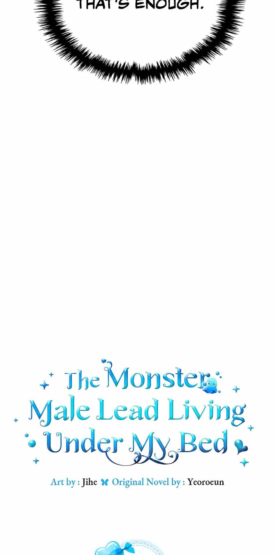 The Monster Male Lead Living Under My Bed Chapter 5 6